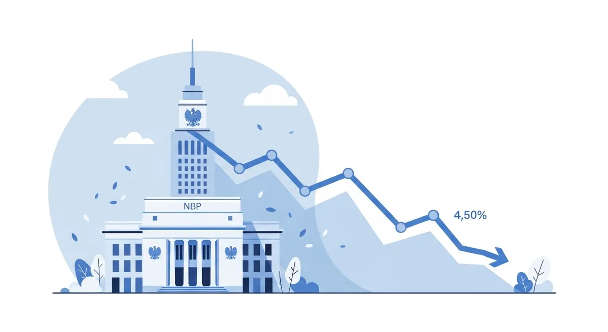 RPP kontynuuje cykl obniżek — stopa referencyjna spada do 4,50%